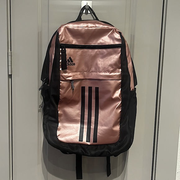 🚫sold🚫Rose gold adidas backpack